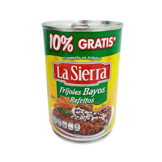 Frijoles Bayos Refritos 638 g la Sierra