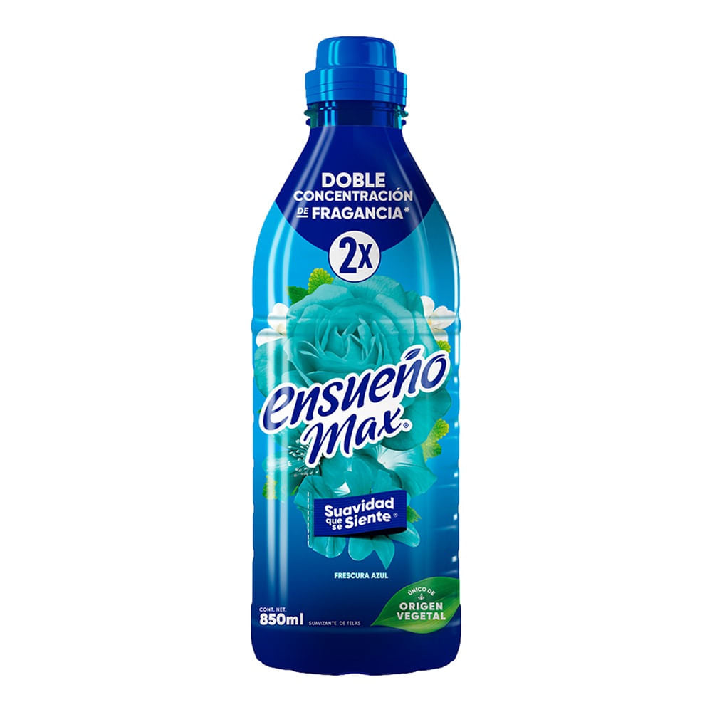 Ensueño Max 850 ml Frescura Azul Suavizante