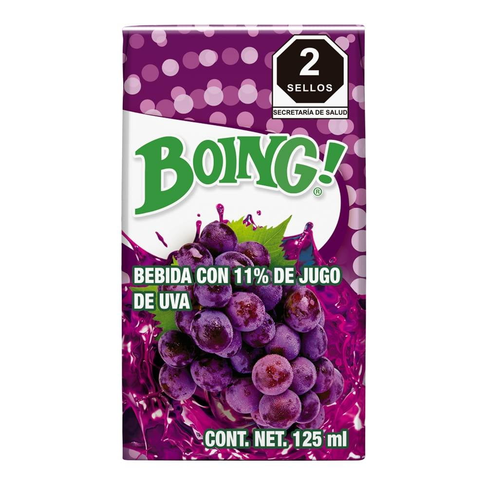 Boing Jugo De Uva 125 Ml Cajita