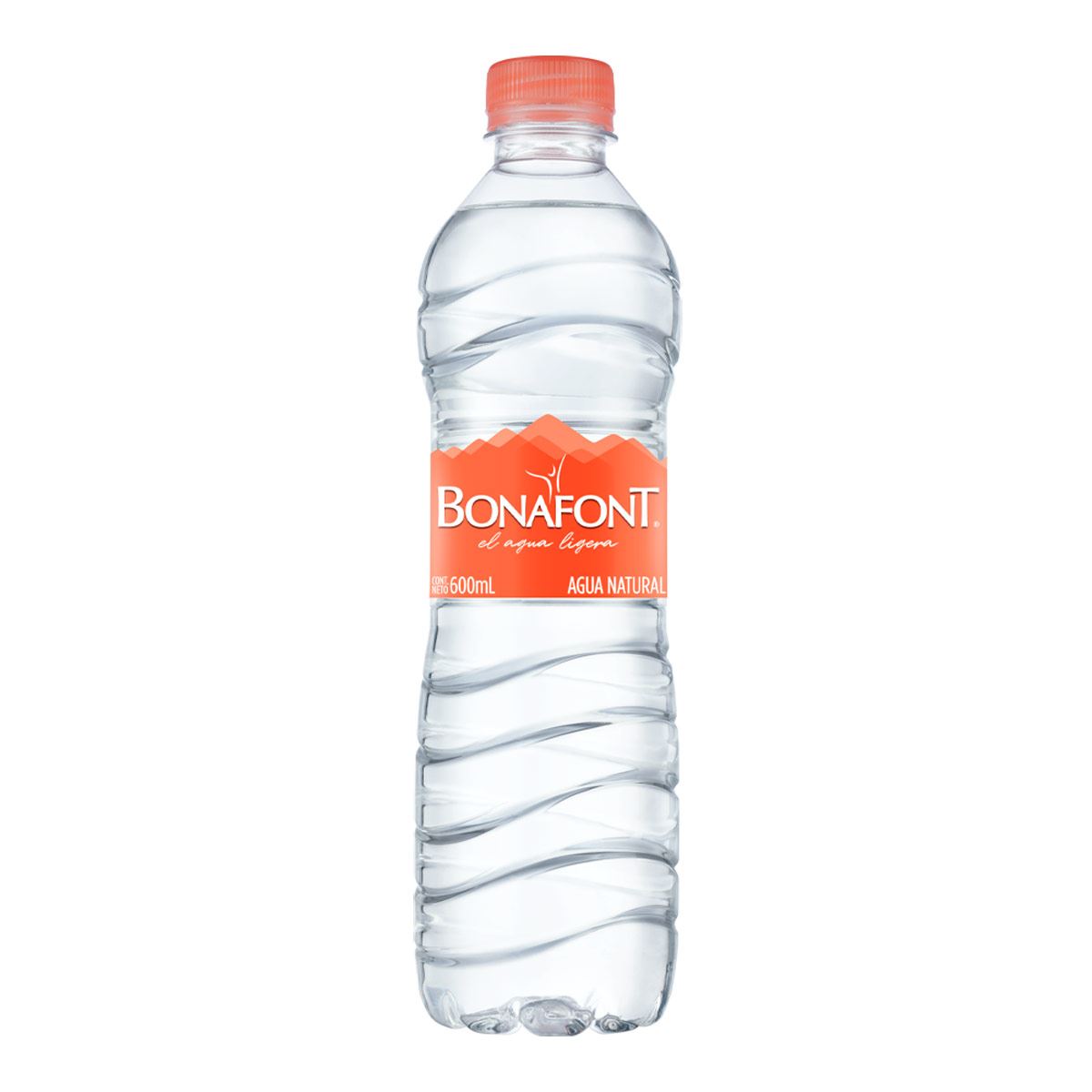 Bonafont 600 Ml Agua Natural