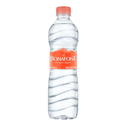 Bonafont 600 Ml Agua Natural