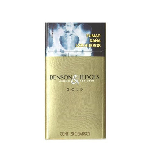 Benson&Hedges Gold Pearl 20 Cigarros London Nmew York
