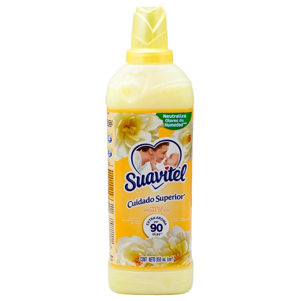 Suavizanrte Suavitel 850 Ml Cuidado Superior  Fresco Aroma De Sol