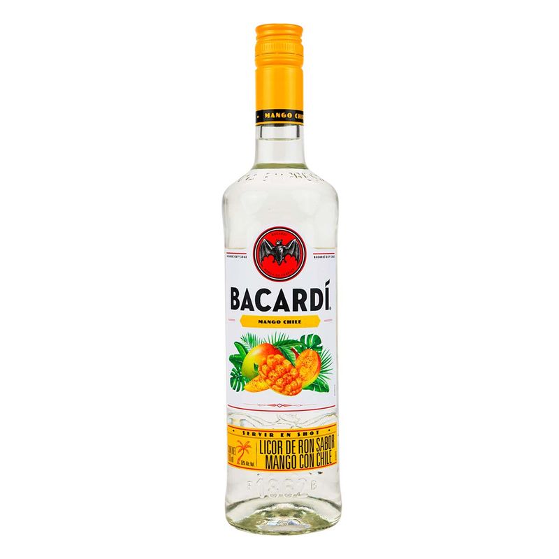 Bacardi Mango Chile Licor De Ron 750 Ml  35  % Alc. Vol.