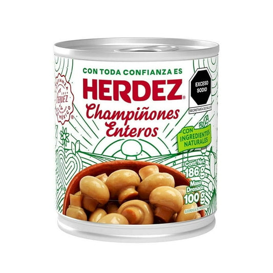 Champiñones Rebanados186 G Herdez