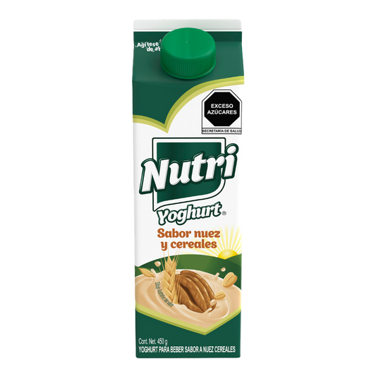Yoghurt Sabor Nuez Y Cereales 450 G Nutri