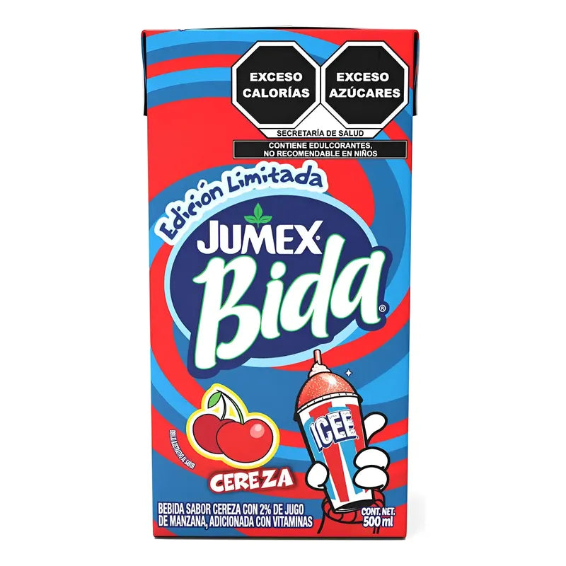 Jumex Bida Edicion Limitada Sabor Cereza Ice 500 ml