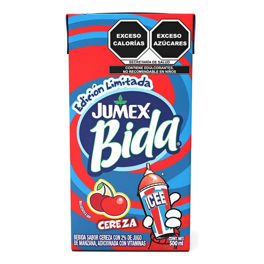 Jumex Bida Edicion Limitada Sabor Cereza Ice 500 ml