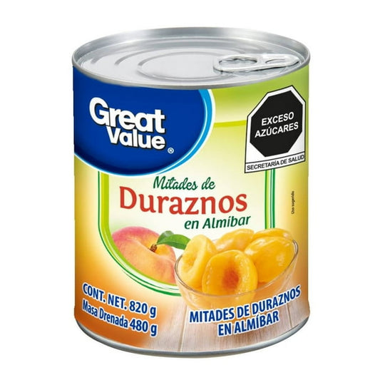 Mitades de Durazno Enalmibar 820 g el Labrador