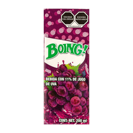 Boing Jugo De Uva 200 Ml Cajita