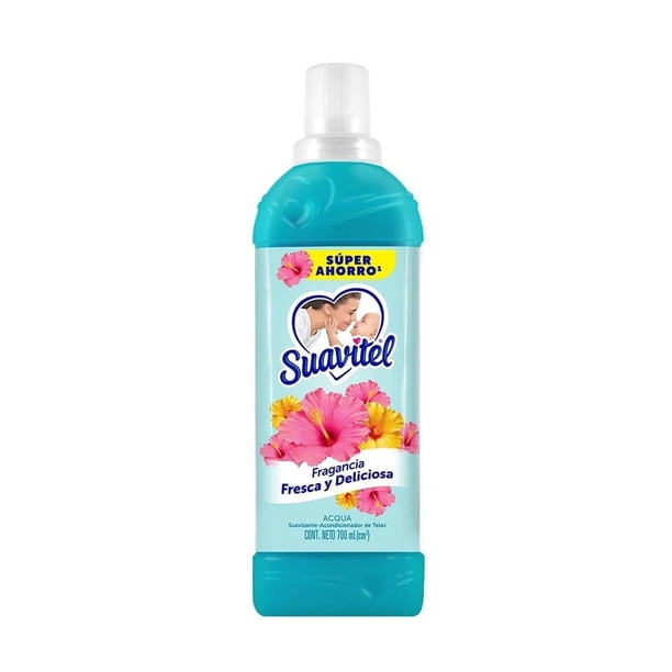 Suavizanrte Suavitel 700 Ml Acqua  Fragancia Fresca Y Deliciosa