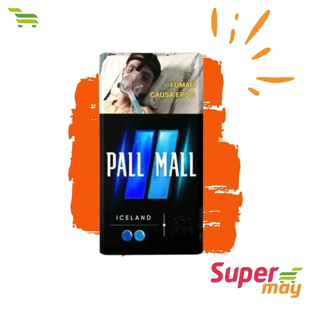 Pall Mall Iceland 20 Cigarros Doble Cápsula