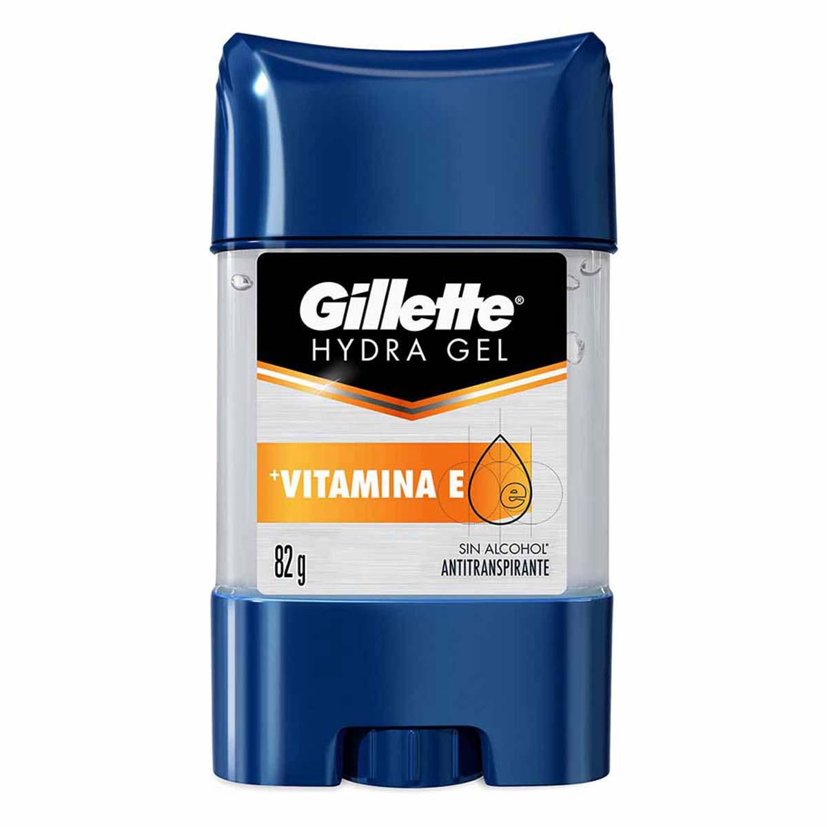 Vitamina E Hydra Gel 82 G Gillette Gel Desodorante
