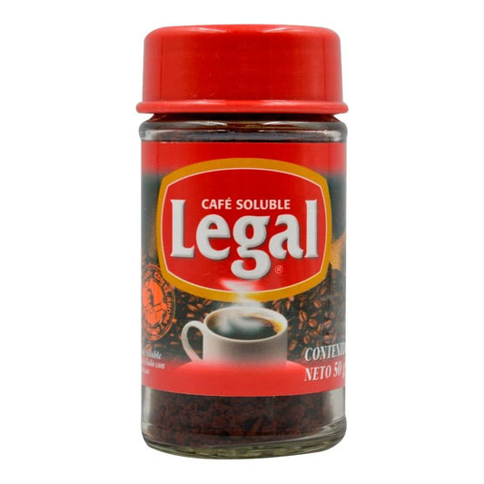 Legal 50 g Café Soluble Mezclado con Caramelo