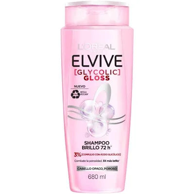 Loreal Paris Elvive Brillo 72 H 680 ml