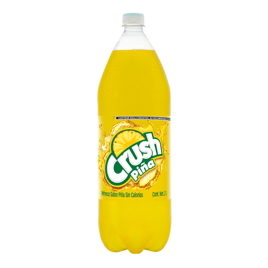 Crush Piña 2 L Refresco Sabor Piña Sin Calorias
