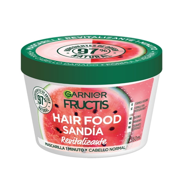 Hair Food Sandía Revitalizante 350 ml Garnier Fructis Tratamiento