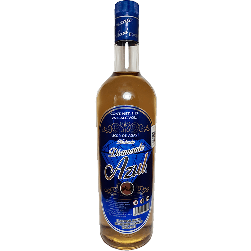 Hacienda Diamante Azul Licor de Agave 1 L 26% Alc. Vol.