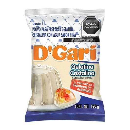 Gelatina de Sabor Piña Artistica D.Gari 120 g