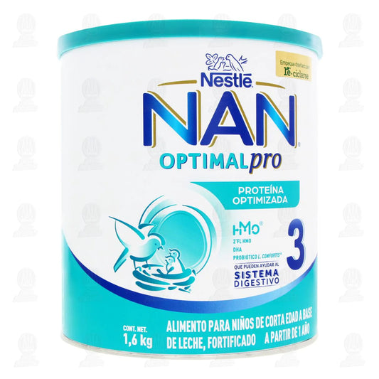 Nan 3 Optimal Pro 320 g Nestle Leche en Polvo