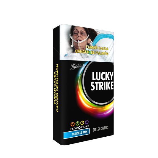 Lucky Strike Flow o Filter 2O Cigarros Click & Mix