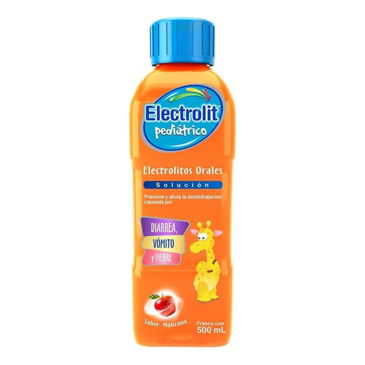 Electrolit Pedriatico Sabor Manzana 500 ml Electrolitos Orales Solucion