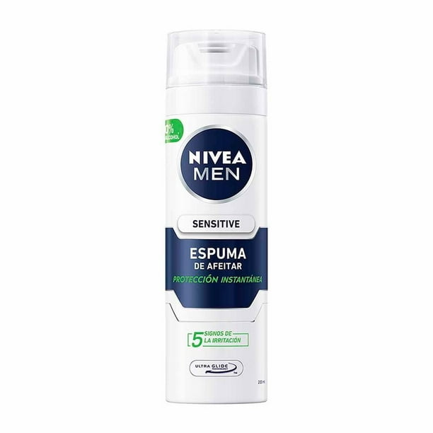 Sensitive Nivea Men 200 ml Espuma de Afeitar
