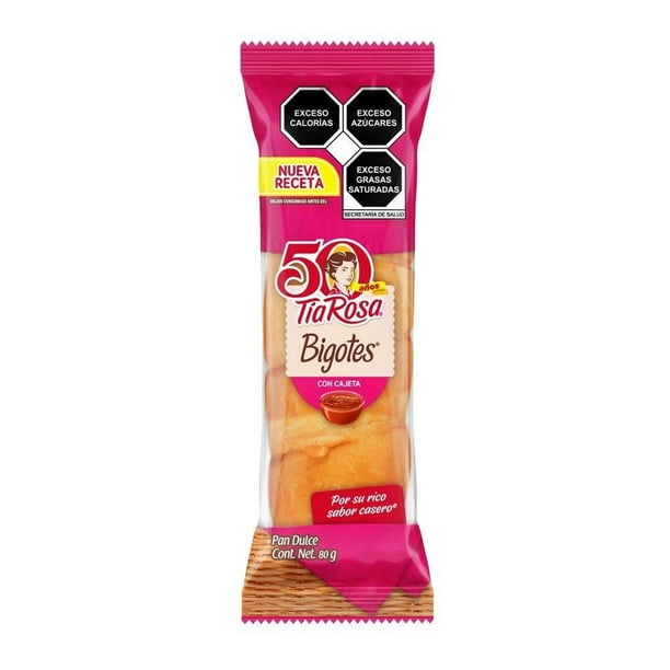 Bigotes Sabor Cajeta 80 G Tia Rosa