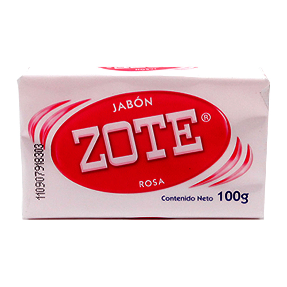 Jabón en Barra Zote 100 g Rosa