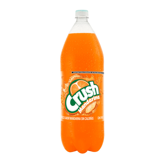 Crush Mandarina 2 L Refresco Sabor Mandarina Sin Calorias