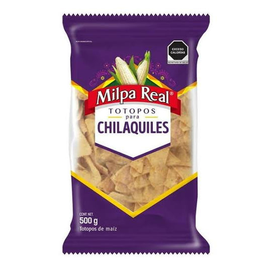 Milpa Real Totopos para Chilaquiles
