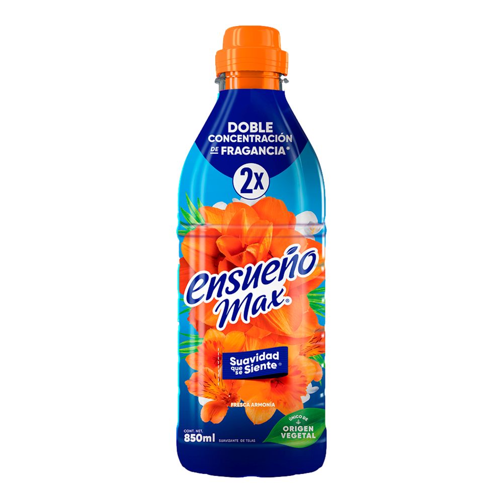 Ensueño Max 850 ml Fresca Armonia Suavizante