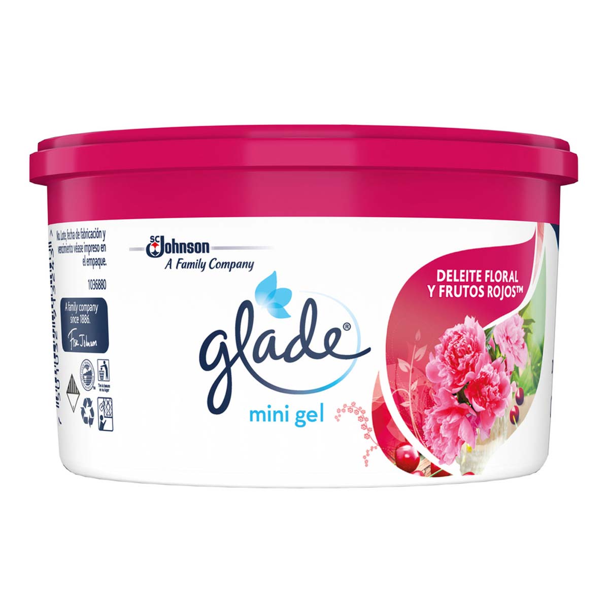 Deleite Floral Y Frutos Rojos 70 G Glade Mini Gel