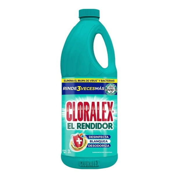 Cloralex El Rendidor 2 L Blanqueador