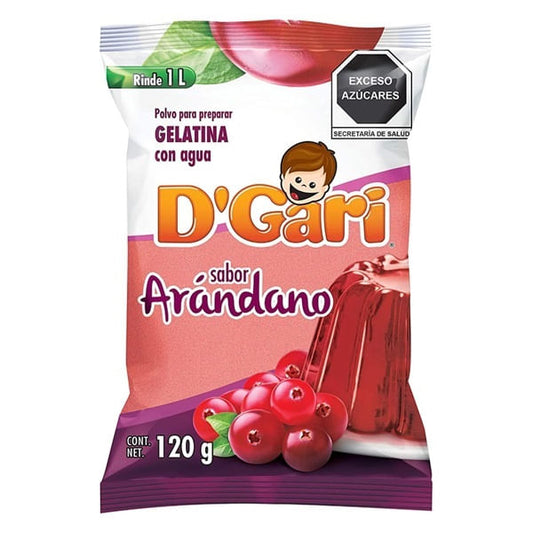 Gelatina de Sabor Arandano D.Gari 120 g