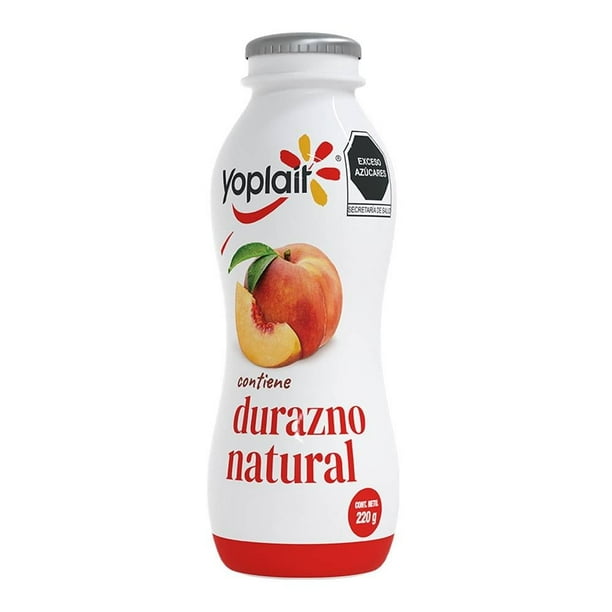 Yoplait De Jamaica 220 G Yoghurt Con Durazno Natural Para Beber