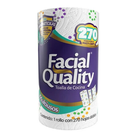 Servitoallas Facial Quality 270 Pz Multiusos
