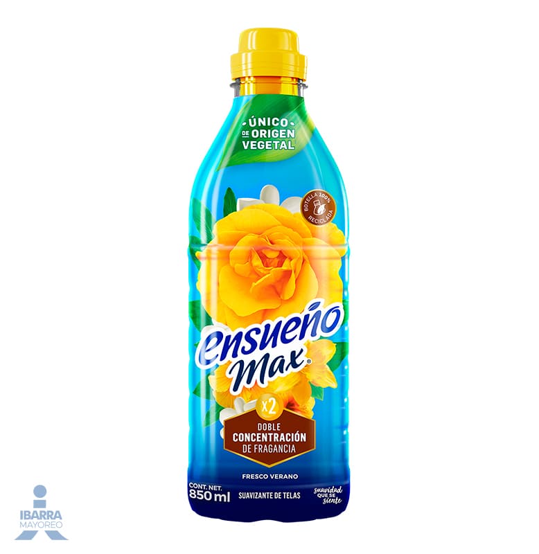 Ensueño Max 850 ml Fresco Verano Suavizante