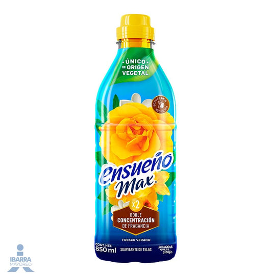 Ensueño Max 850 ml Fresco Verano Suavizante