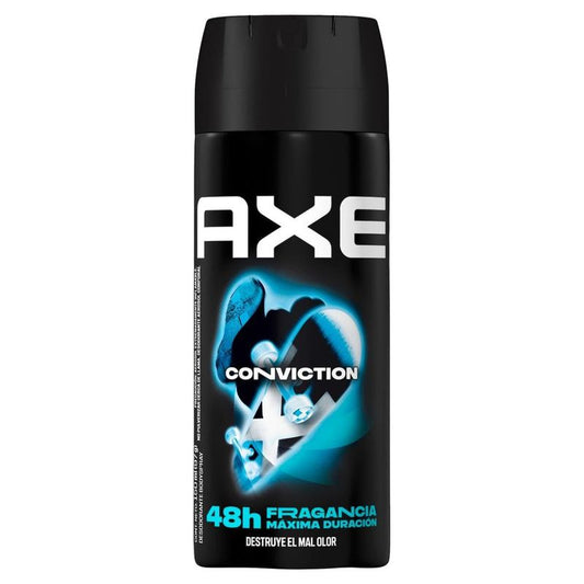 Conviction 48 H Fragancias +Frescura 150 Ml Axe Desodorante Bodyspray