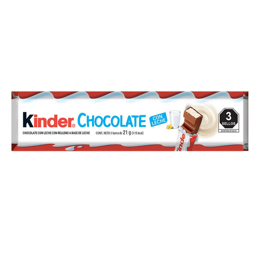 Kinder Chocolate Maxi 21 g Chocolate con Leche