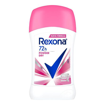 Powder Dry 72 H Rexona 45 g Antitranspirante Stick