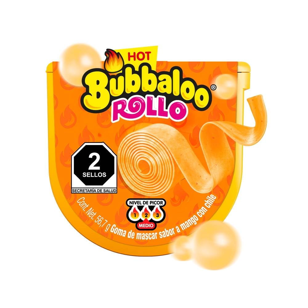 Bubbaloo Rollo  Mango Con Chile 56 G