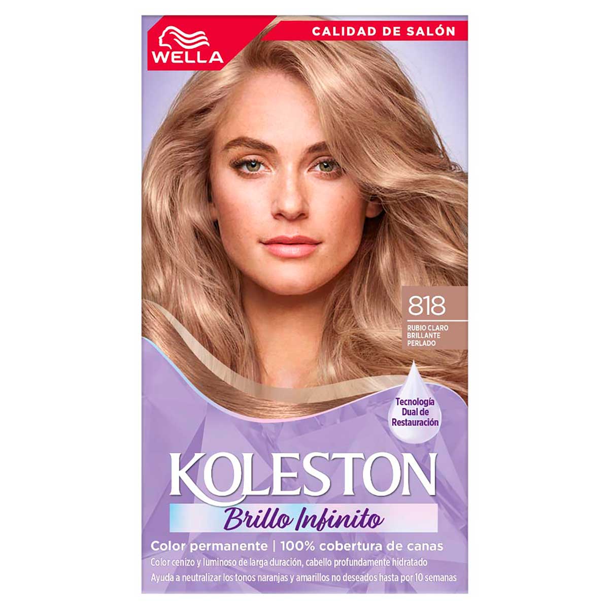 Tinte Koleston Wella  # 818