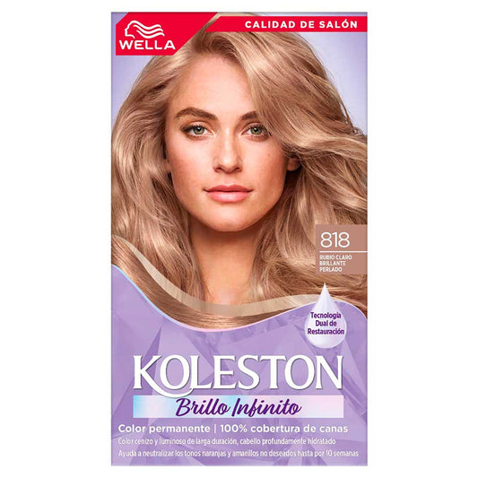 Tinte Koleston Wella  # 818