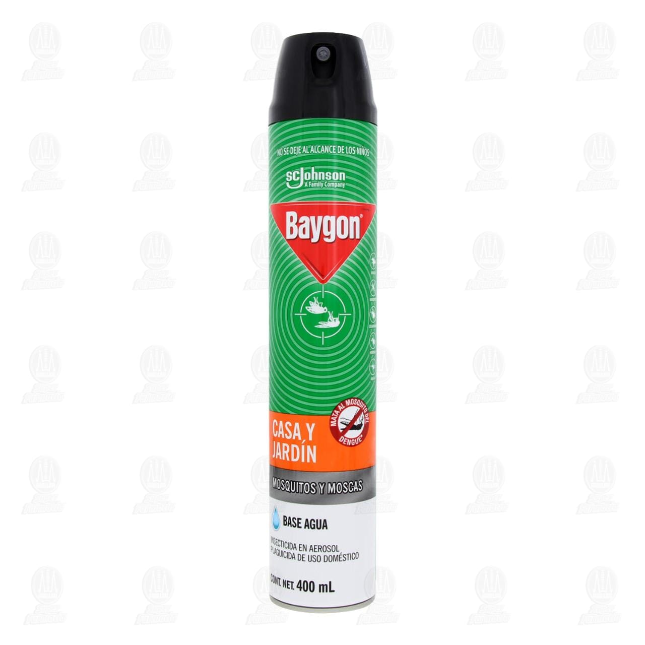 Baygon 400 Ml Casa Jardin Base Agua Insecticida