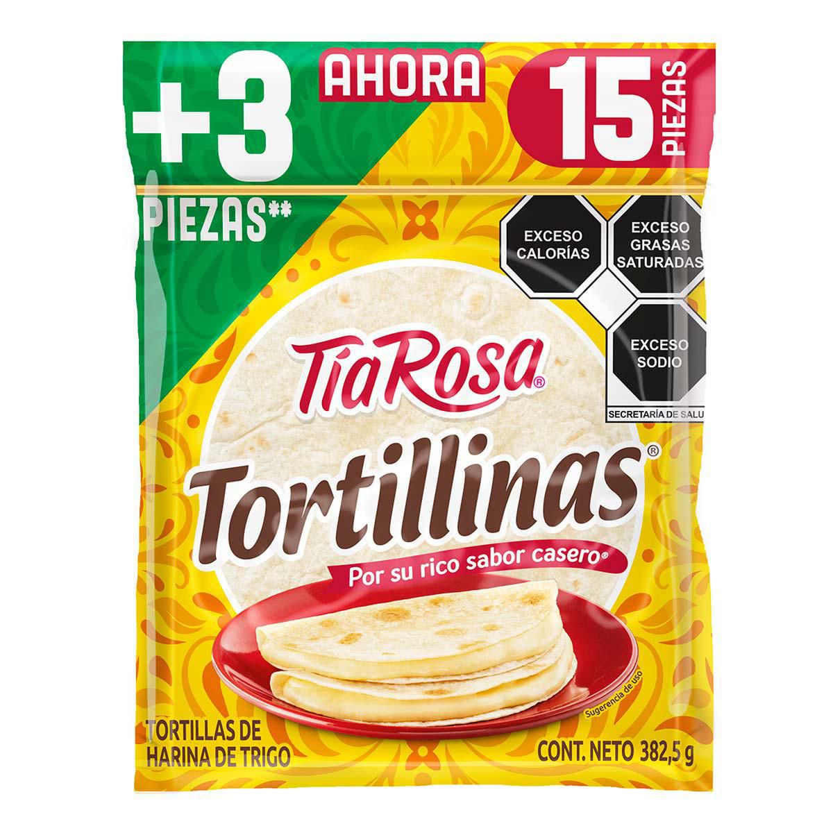 Tortillinas 15 Pz Tia Rosa