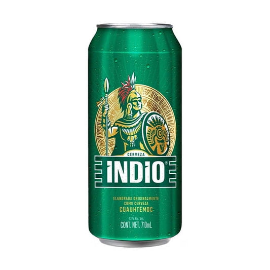 Indio 710 ml Cerveza Lata 4.1% Alc. Vol.