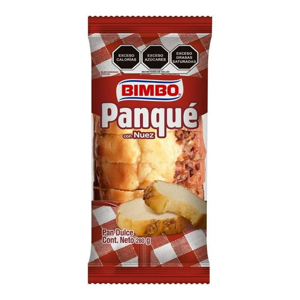 Panque de Nuez 280 g Bimbo