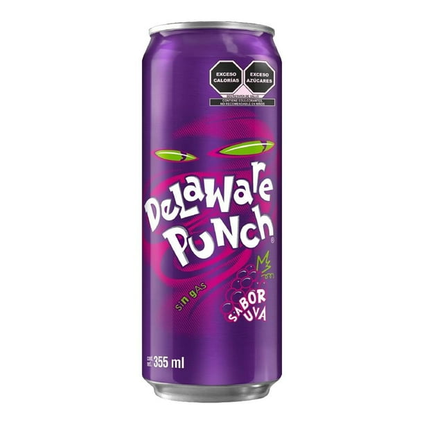 Delaware Punch Sabor Uva  355 Ml Rerfresco